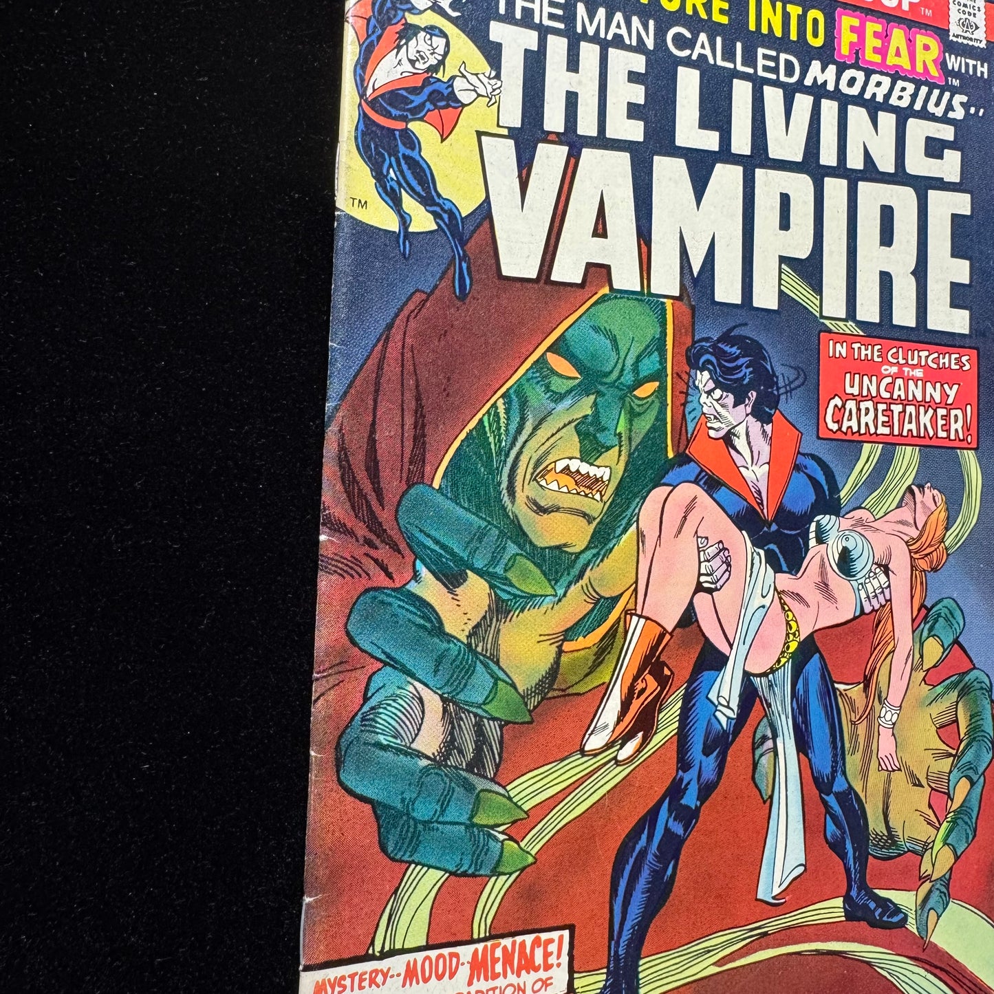 Adventure Into Fear 21 - 2nd Solo Morbius Story - Bronze Age Marvel Comics 1974