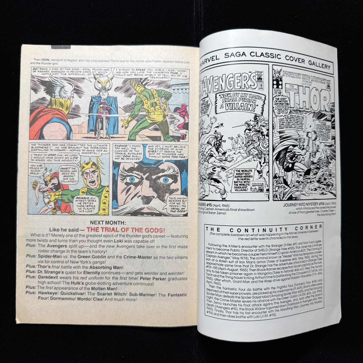 Marvel Saga 18 - Bronze Age Marvel Comics 1992