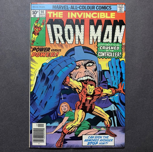 Invincible Iron Man 90/ Bronze Age Marvel Comics 1976/ High Grade