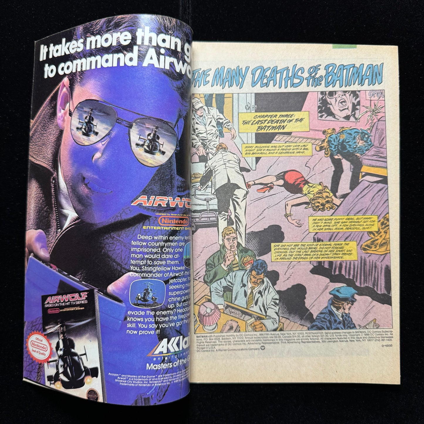Batman 435 - Copper Age Dc Comics 1989