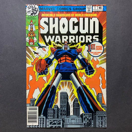 Shogun warriors 1/ Bronze Age marvel comics 1979