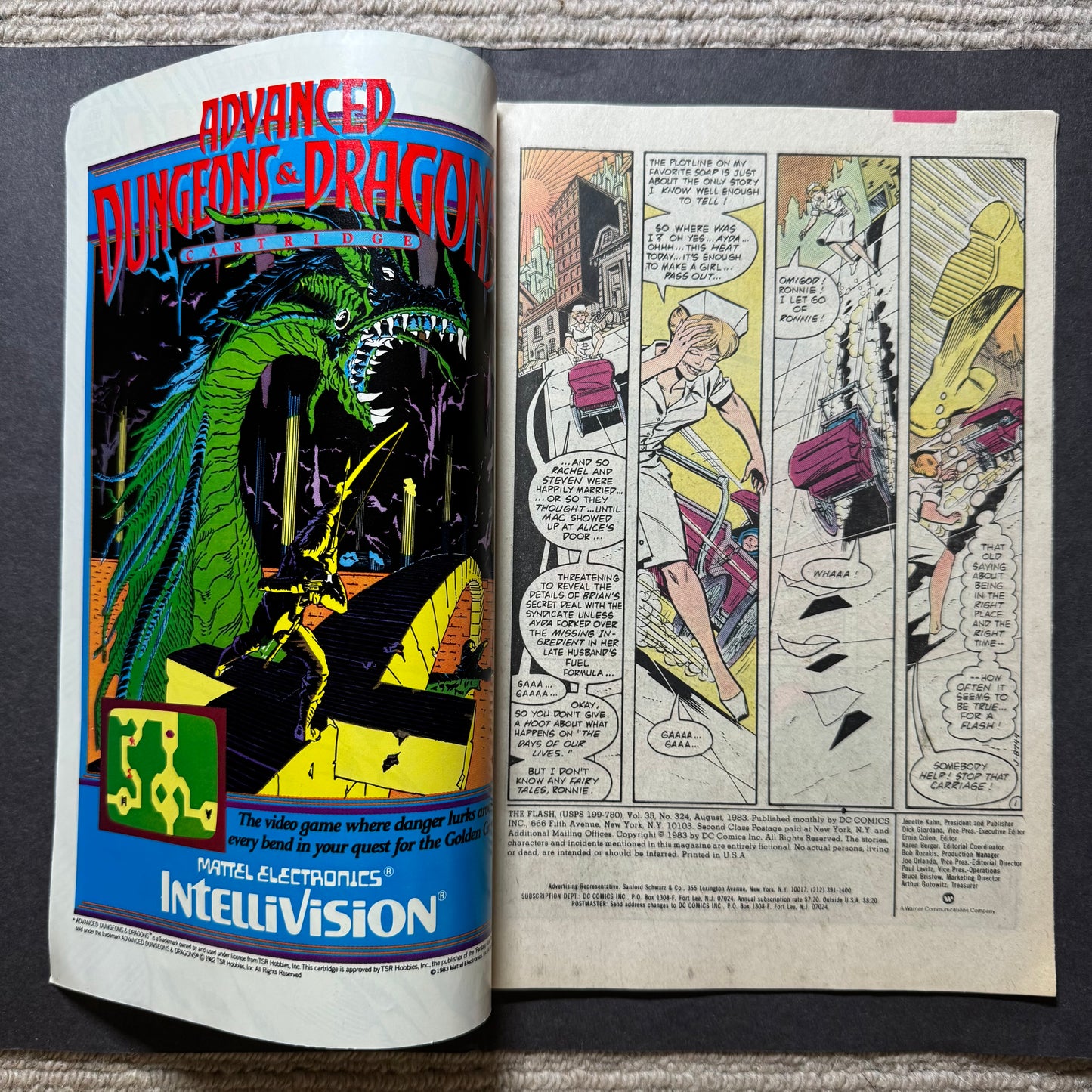 Flash 324/ Bronze Age Dc Comics 1983