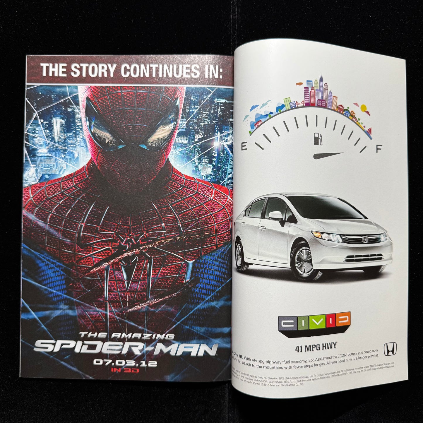 Amazing Spider-Man: The Movie 1-2 - Full Set - Modern Age Marvel Comics 2012