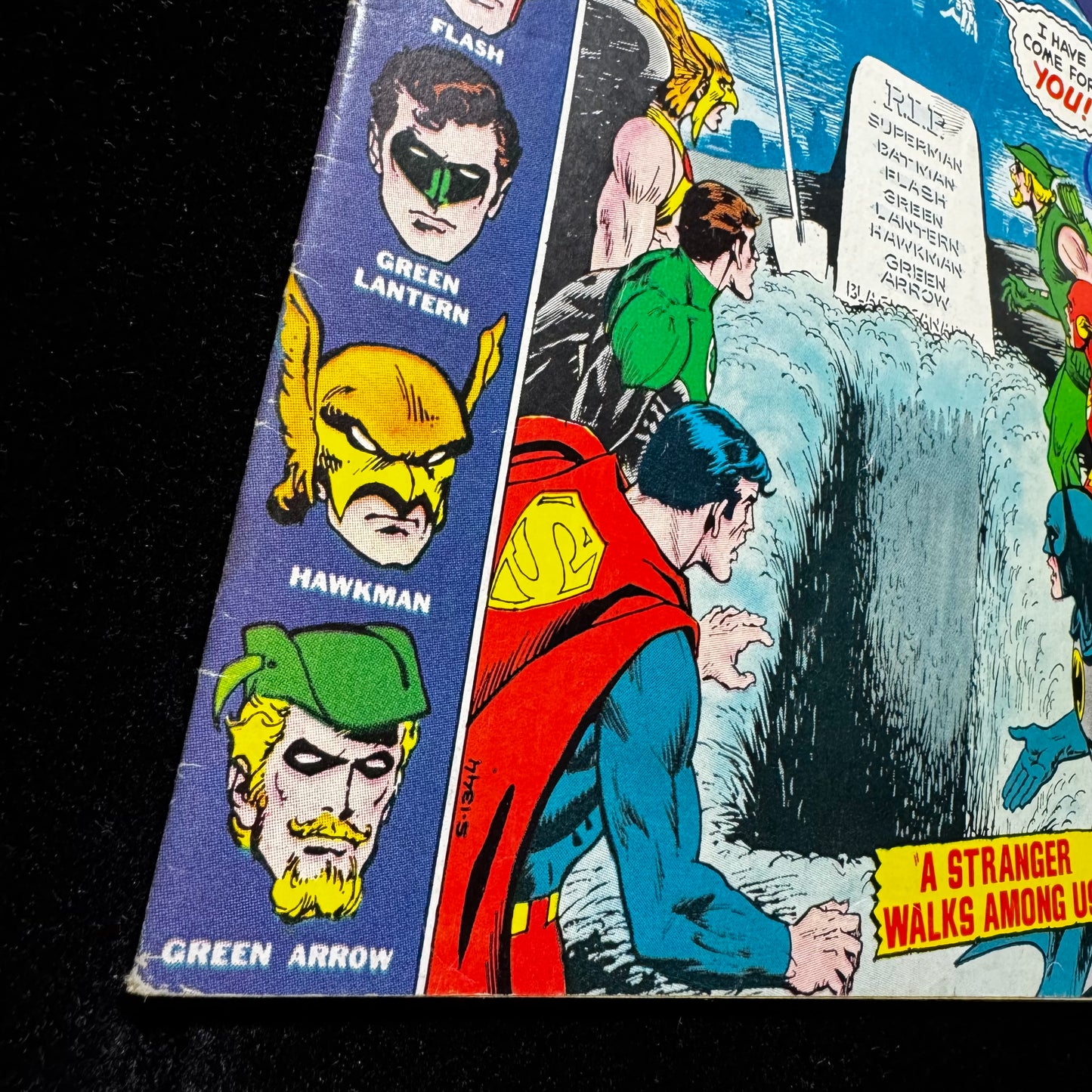 Justice League 103 - Phantom Stranger Joins The JLA - Bronze Age Dc Comics 1972