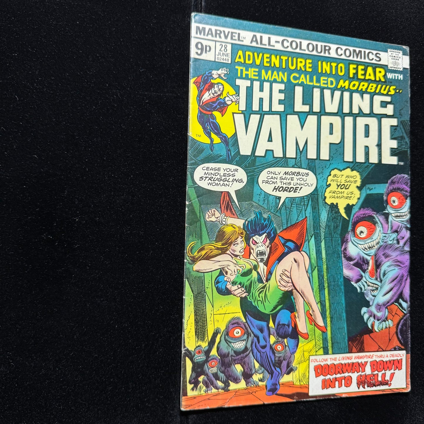 Adventure Into Fear 28 - Bronze Age Marvel Comics 1975