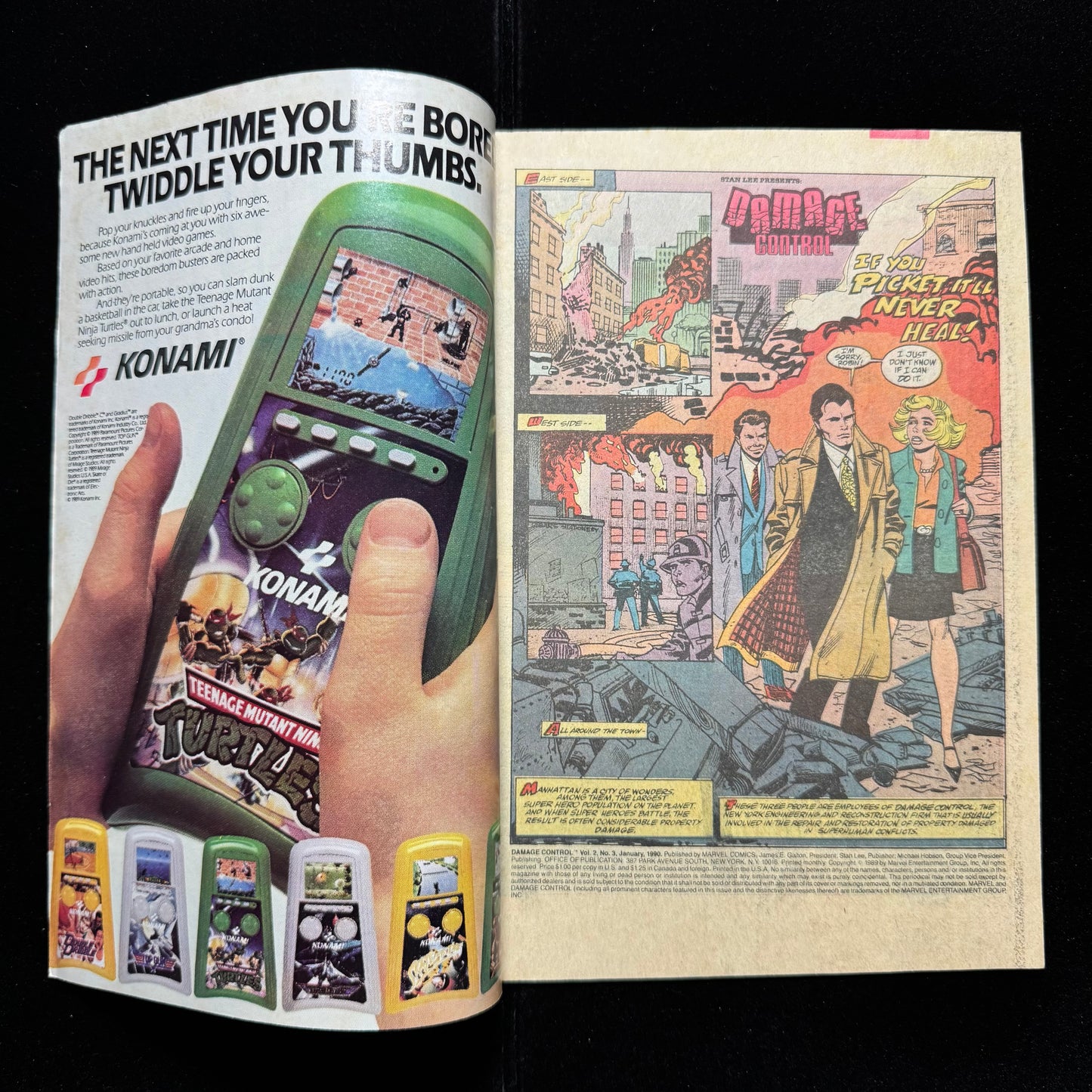 Damage Control 3 - Copper Age Marvel Comics 1990