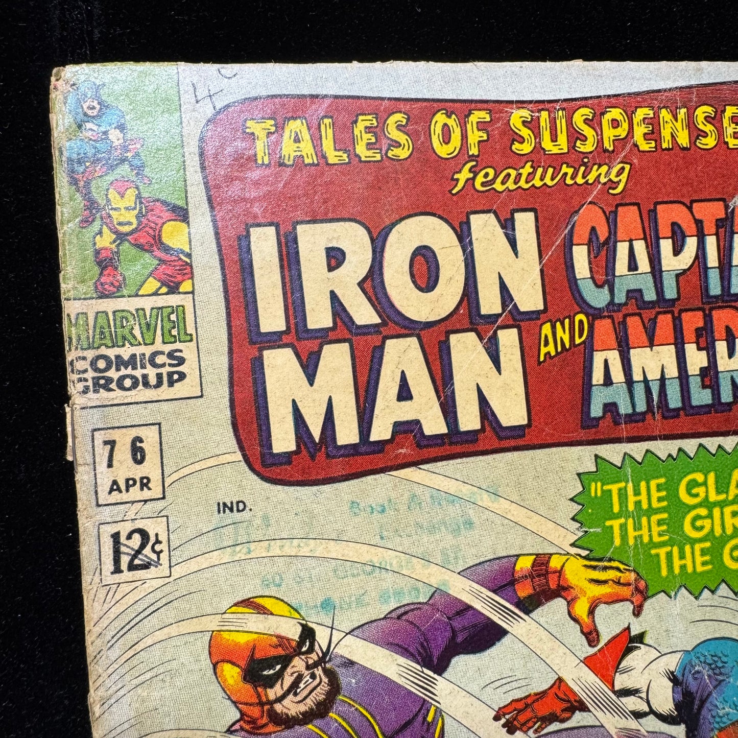 Tales Of Suspense 76 - 2nd App Sharon Carter & Batroc - Silver Age Marvel 1966