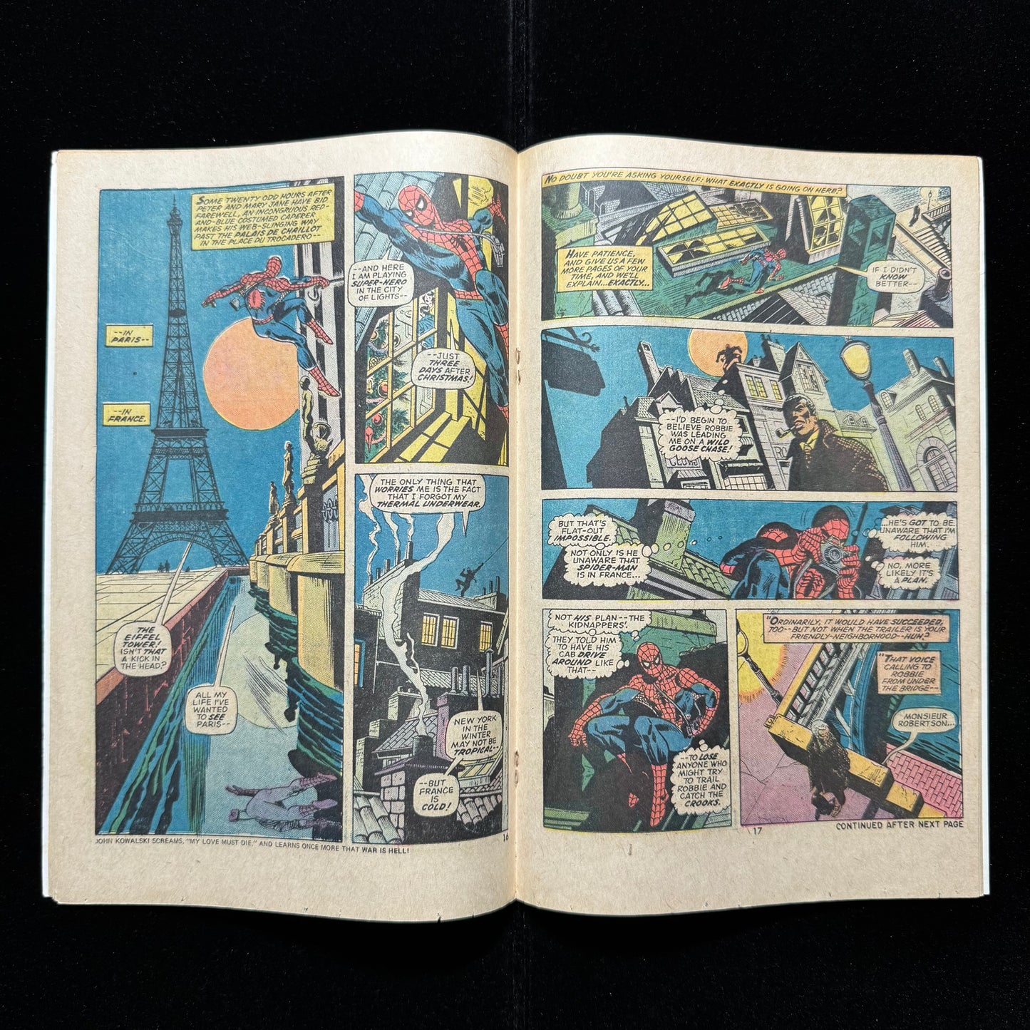 Amazing Spider-Man 143 - Peter And MJ First Kiss - Bronze Age Marvel Comics 1975