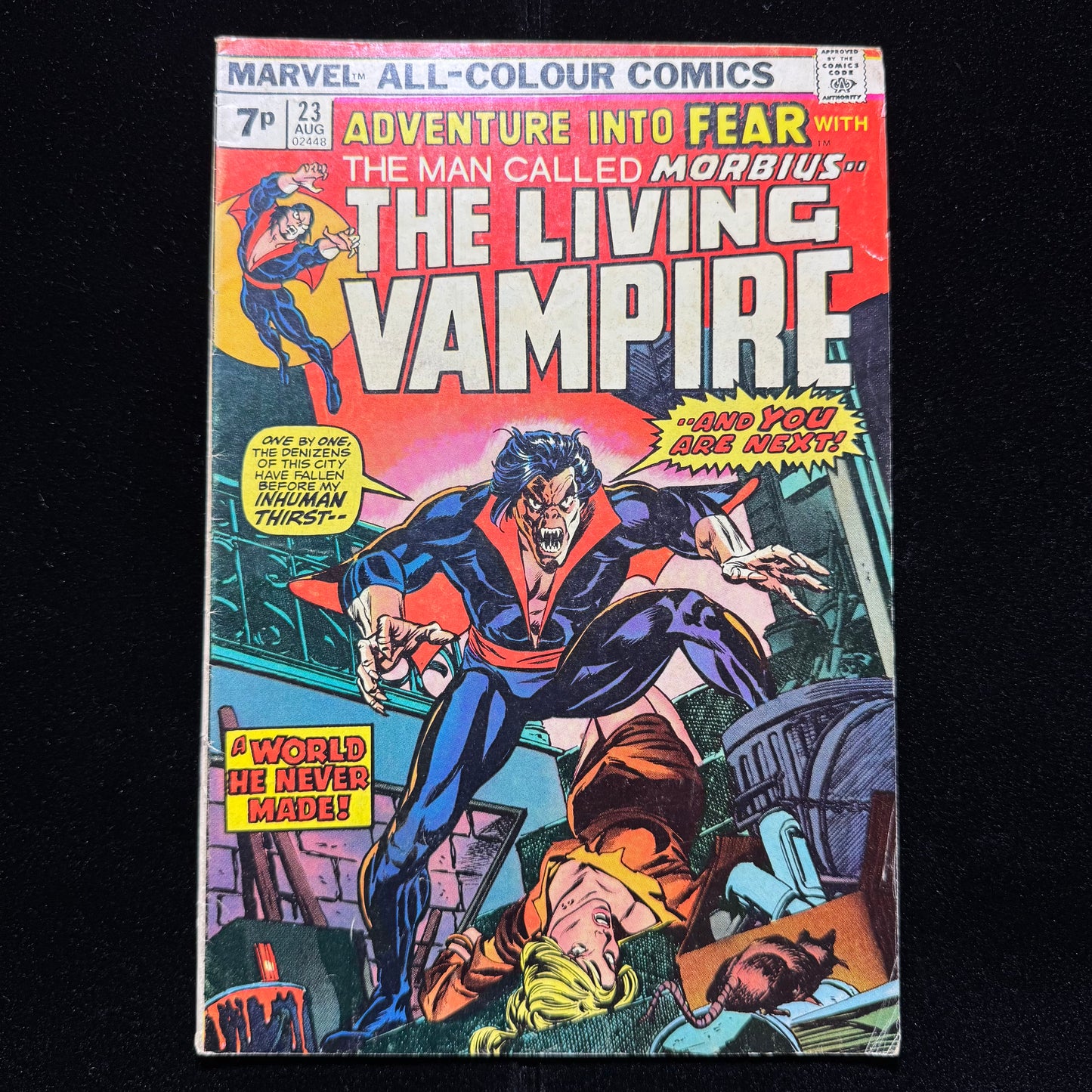 Adventure Into Fear 23 - Bronze Age Marvel Comics 1974