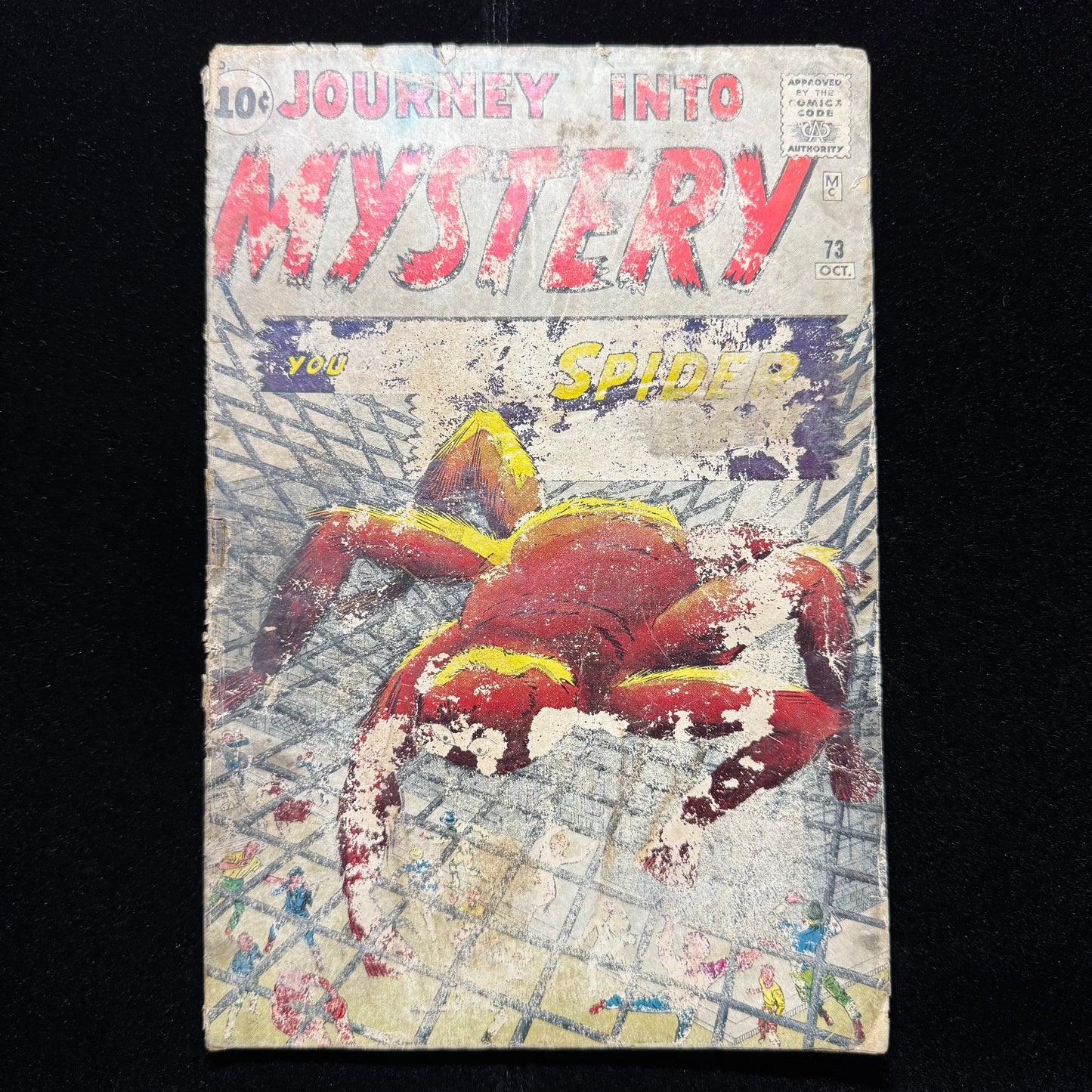 Journey Into Mystery 73 - Prototype Of Spider-Man - Silver Age Marvel Comics 1961