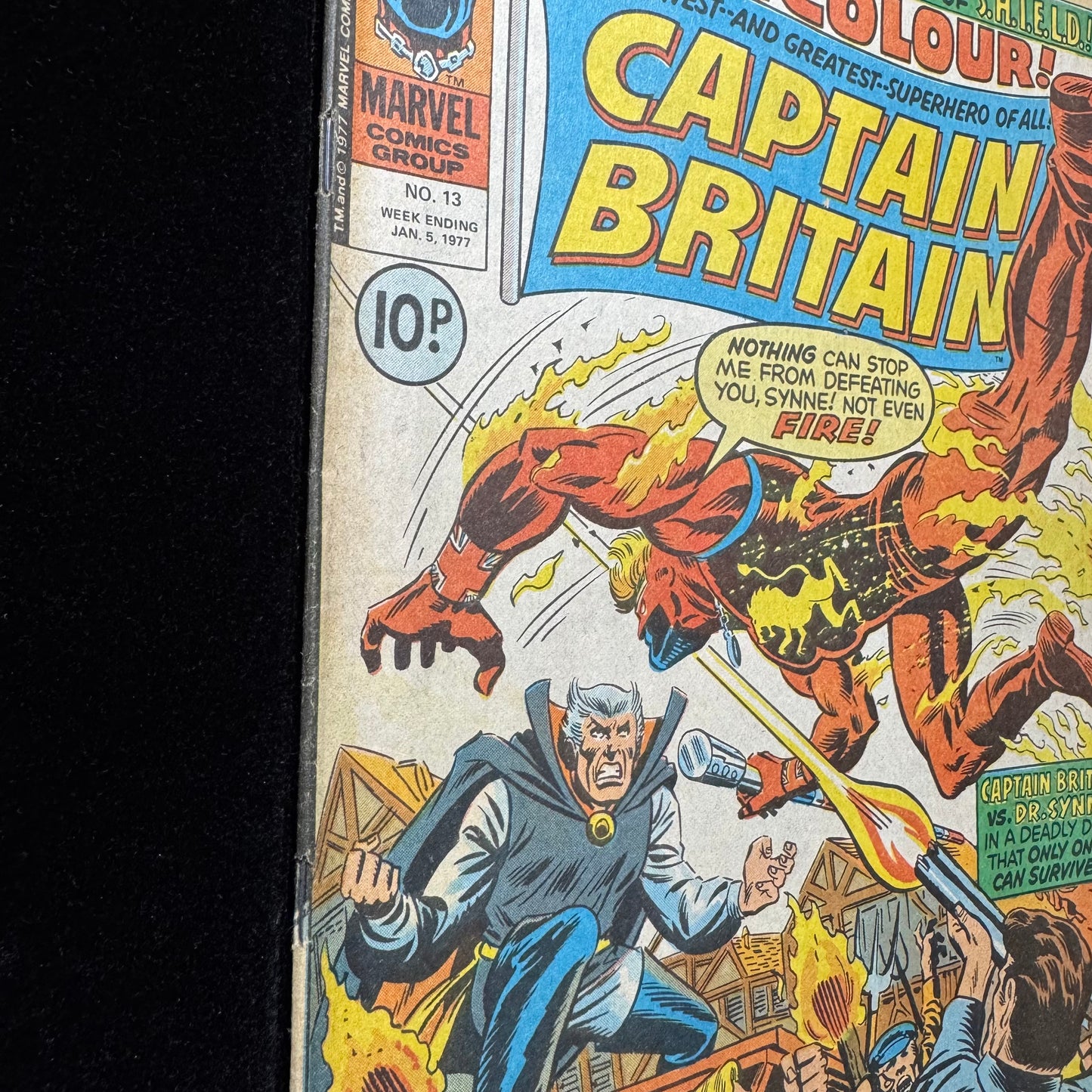 Captain Britain 13 - Bronze Age Marvel Comics 1977