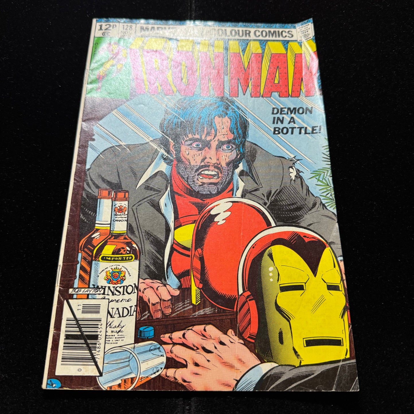 Iron Man 128 - Iconic Cover Art By Bob Layton - Bronze Age Marvel Comics 1979