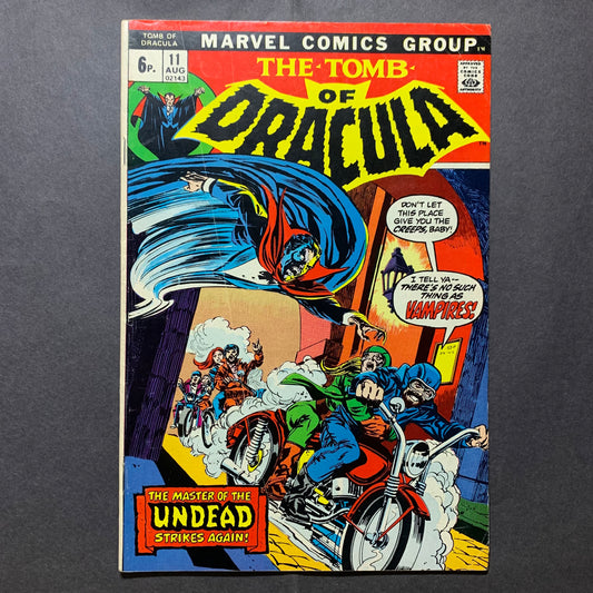 Tomb of Dracula 11/ Bronze Age marvel comics 1973
