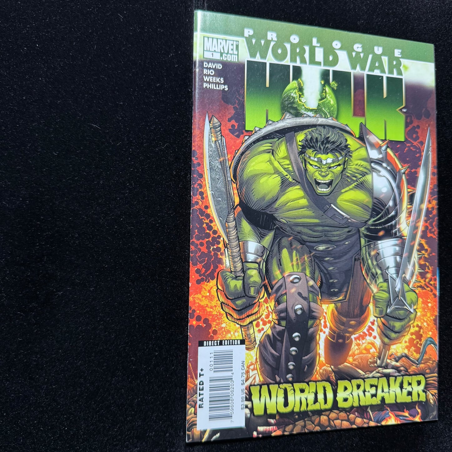 World War Hulk Prologue: World Breaker 1 - Modern Age Marvel Comics 2007