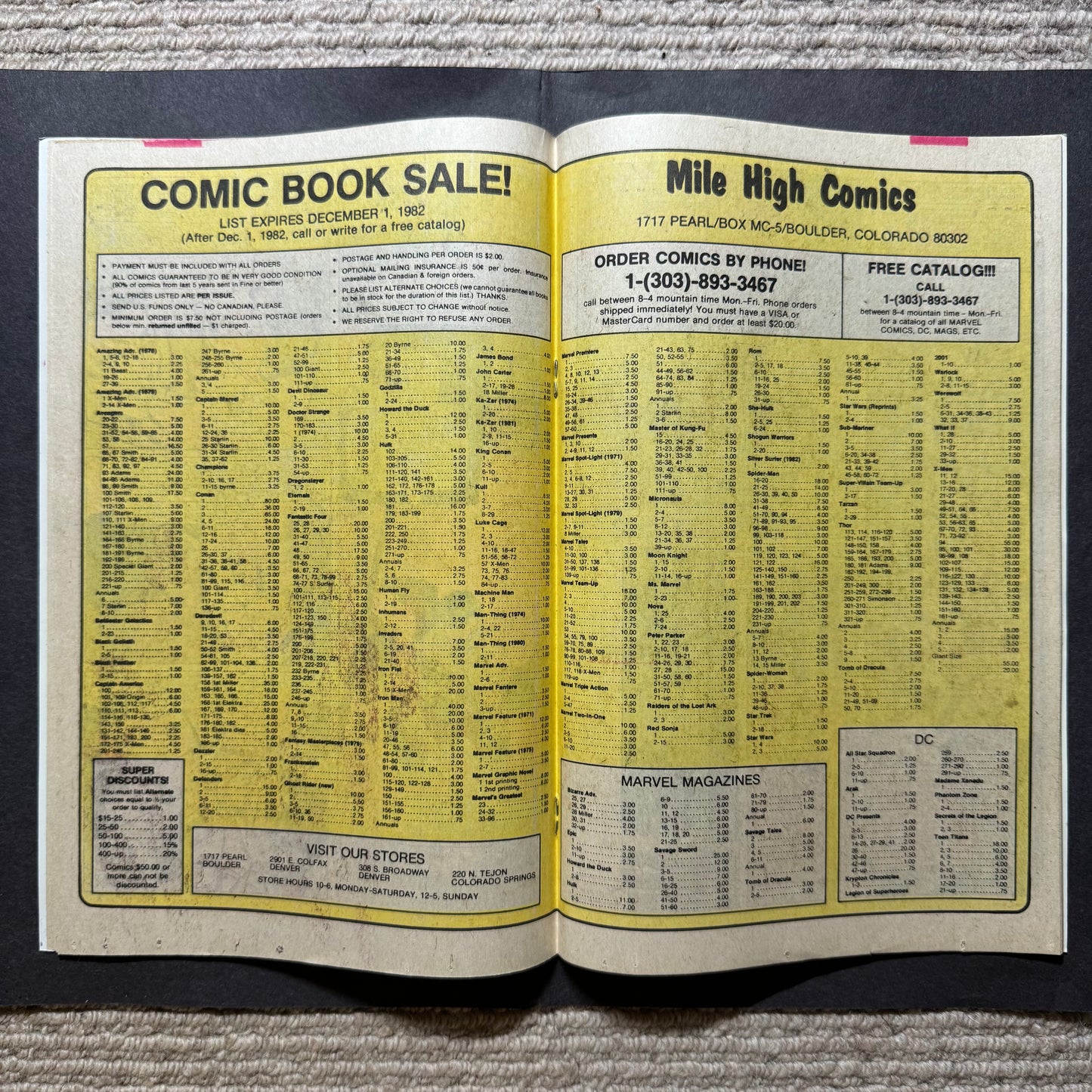 Wolverine 2/ Bronze Age Marvel Comics 1982