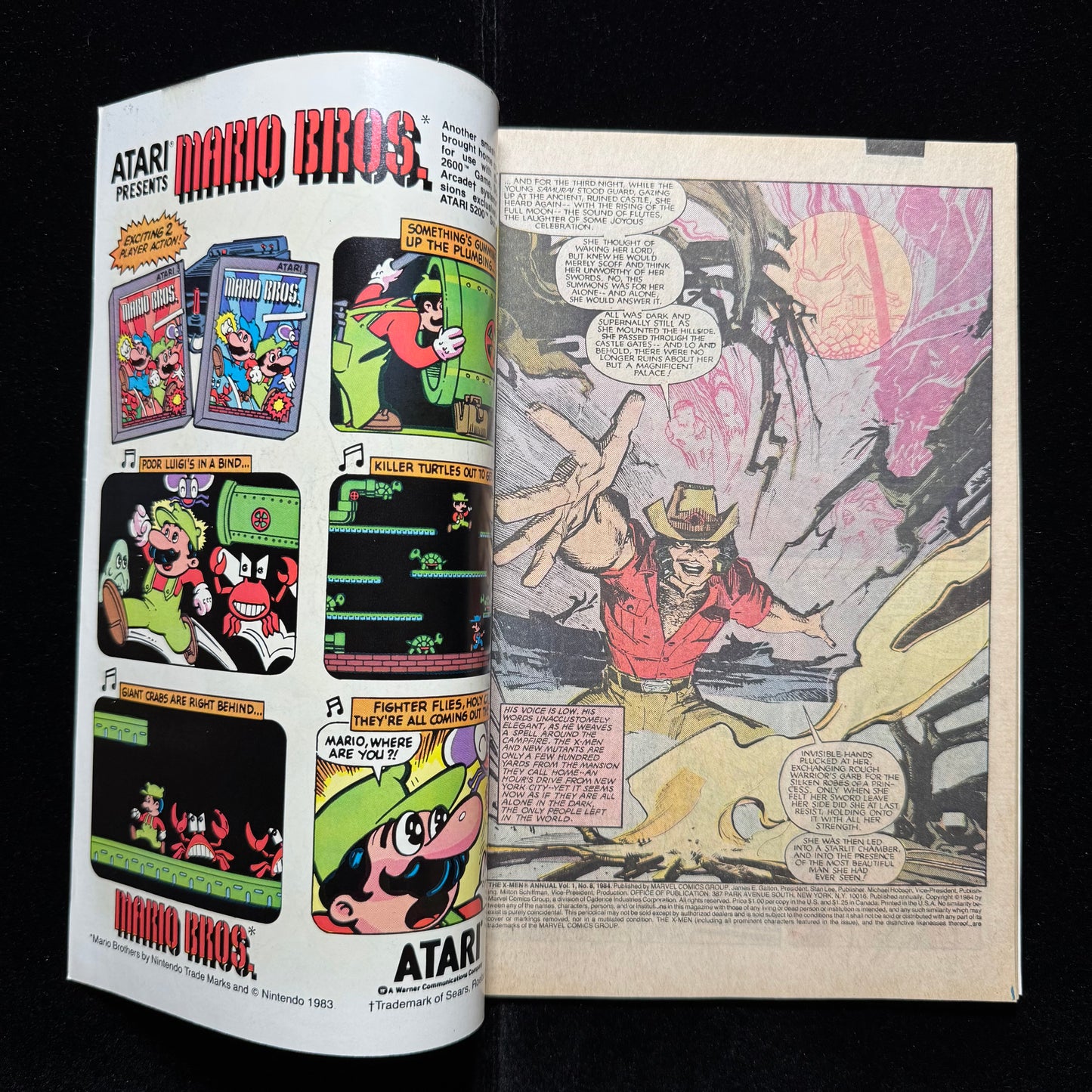 X-Men Annual 8 - Copper Age Marvel Comics 1984