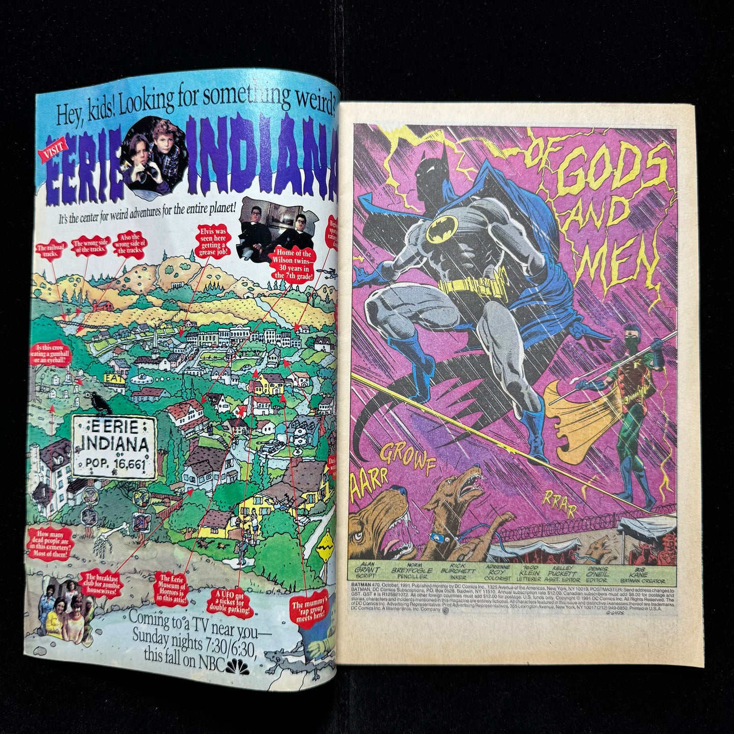 Batman 470 - Copper Age Dc Comics 1991
