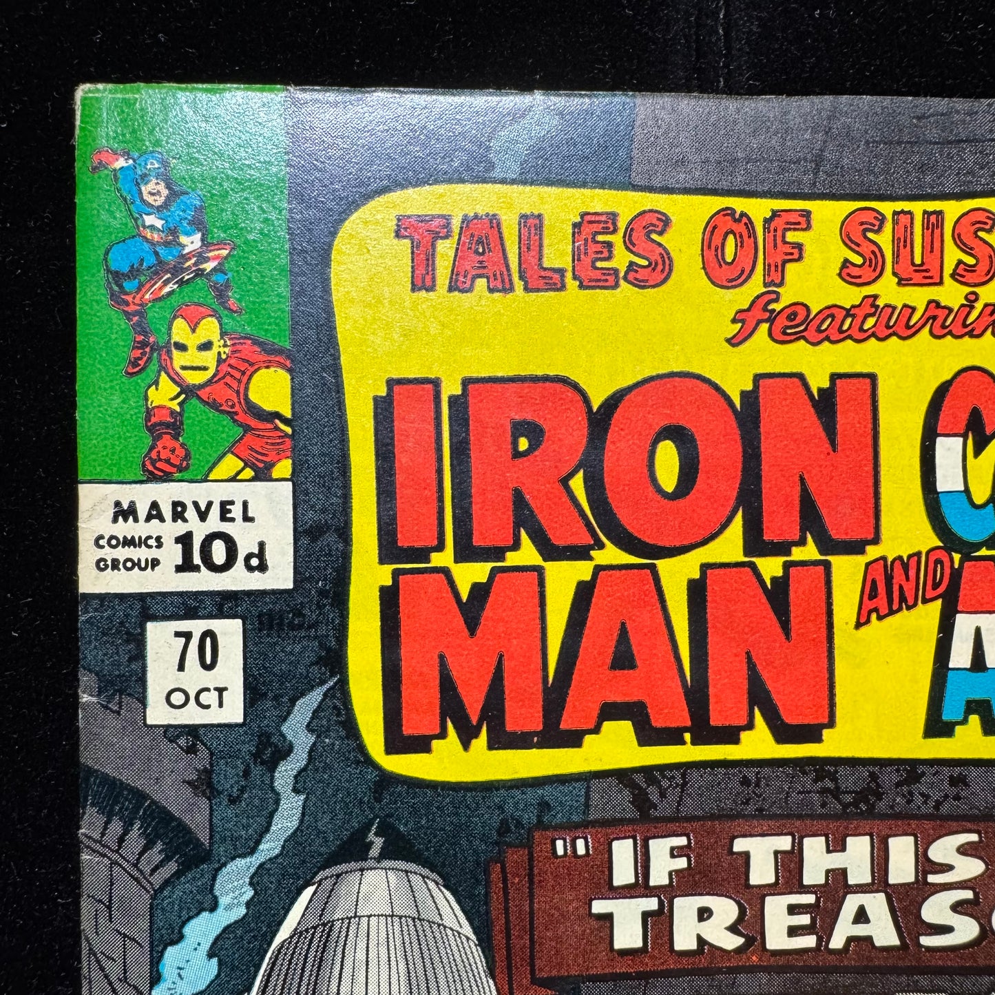 Tales Of Suspense 70 - Stunning Condition - Silver Age Marvel Comics 1965