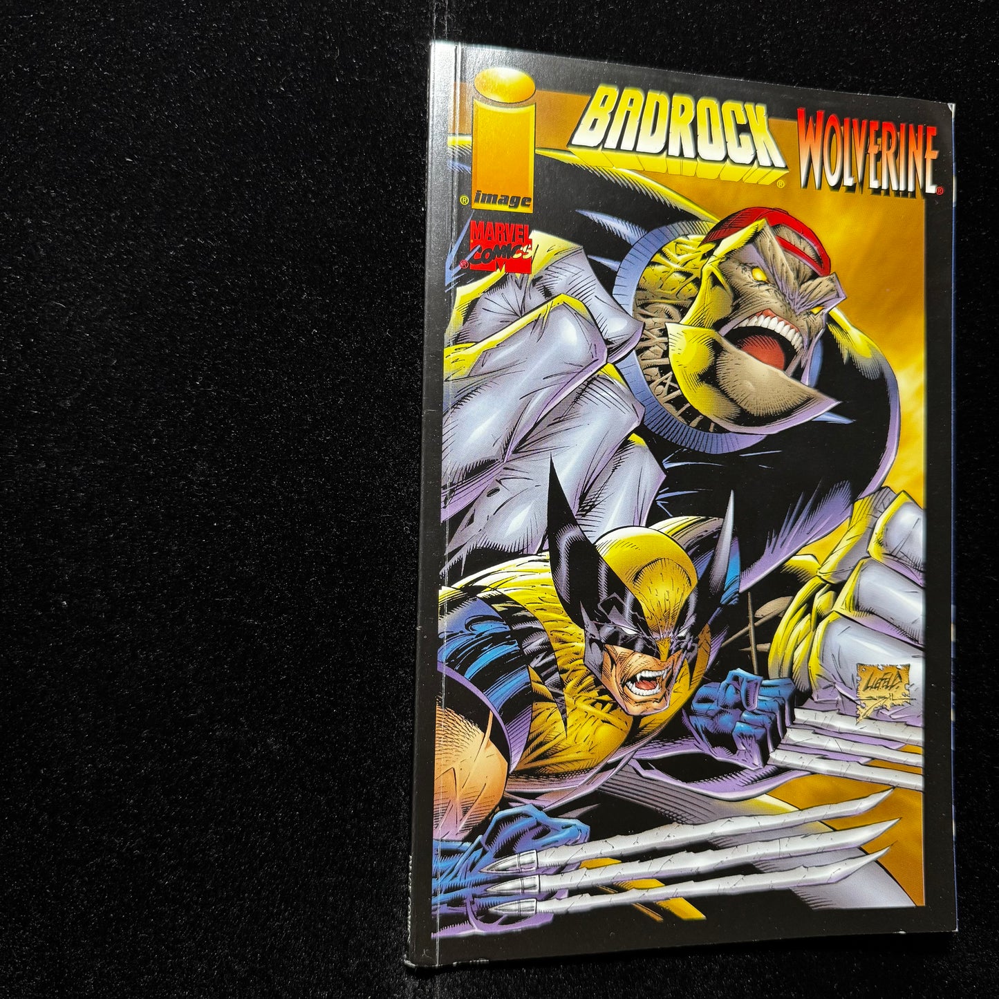 Badrock Wolverine 1 - Rob Liefeld Variant - Modern Age Image Comics 1996