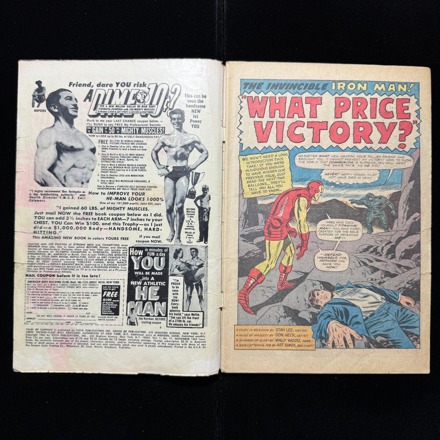 Tales Of Suspense 71 - Silver Age Marvel Comics 1965