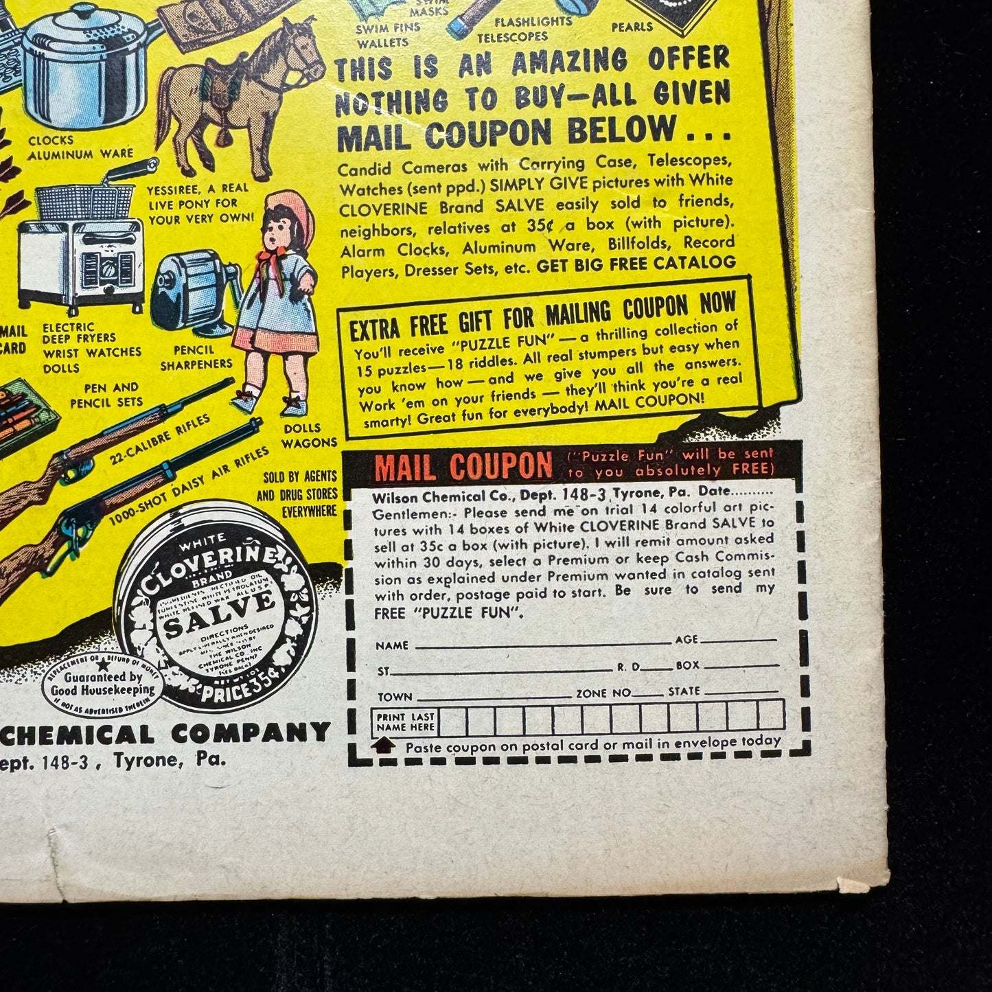 Marvel Tales 154 - Severin Cover - Early Silver Age Marvel/ Atlas Comics 1957