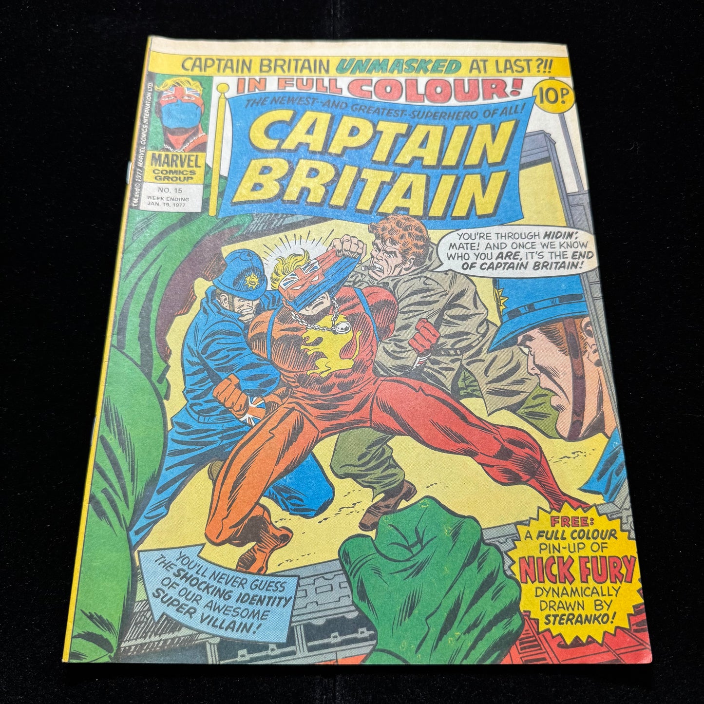 Captain Britain 15 - Bronze Age Marvel Comics 1977