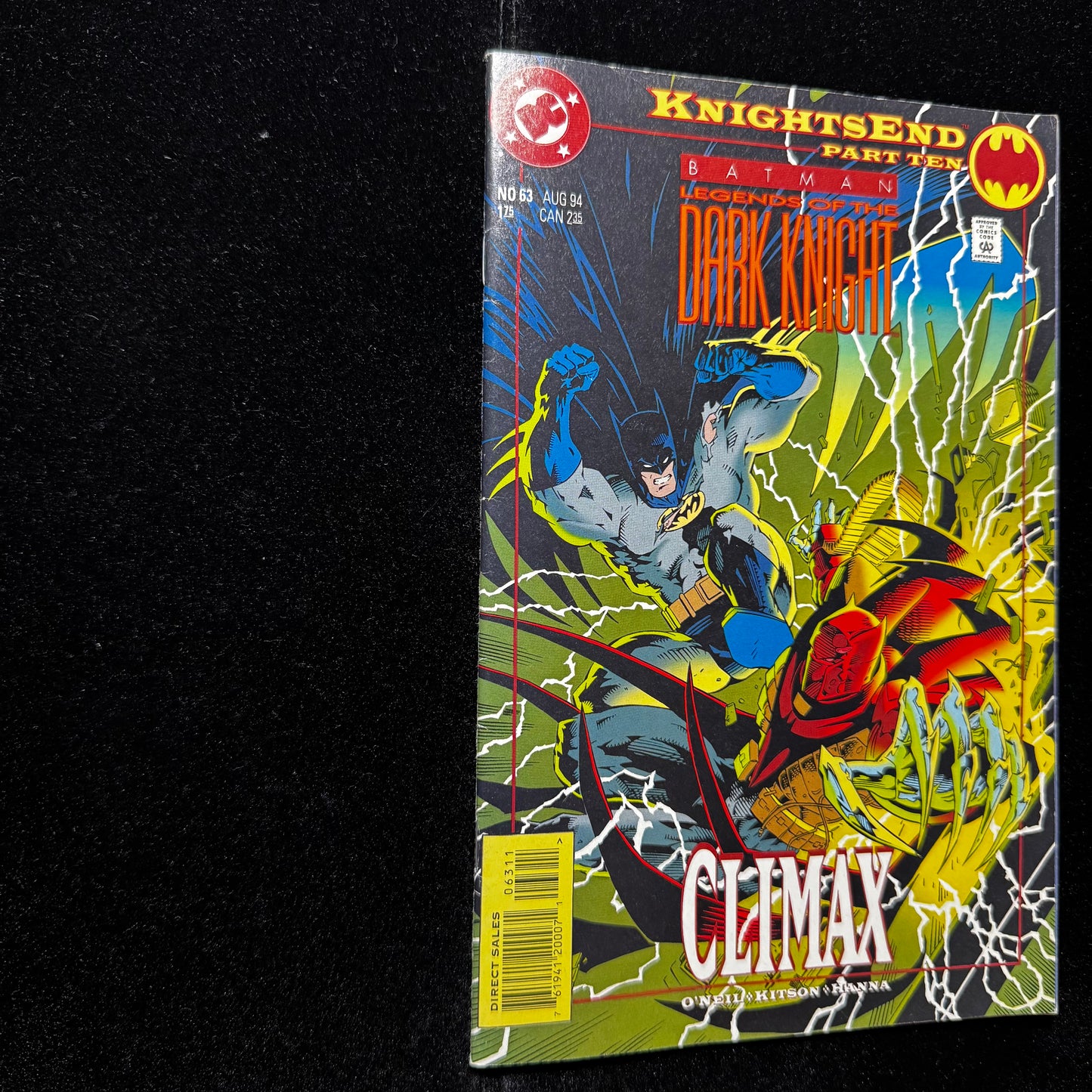 Batman: Legends Of The Dark Knight 63 - Modern Age Dc Comics 1994