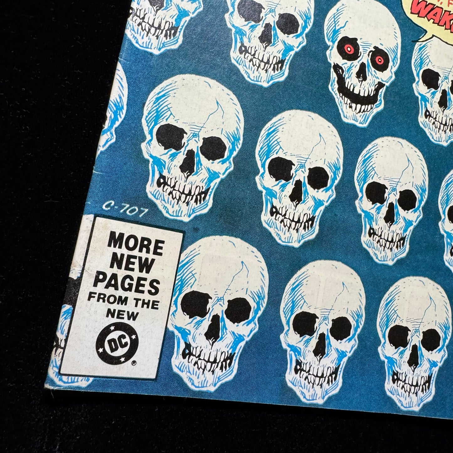 Secret Of Haunted House 42 - Joe Kubert Skull Cover - Bronze Age Dc Comics 1981