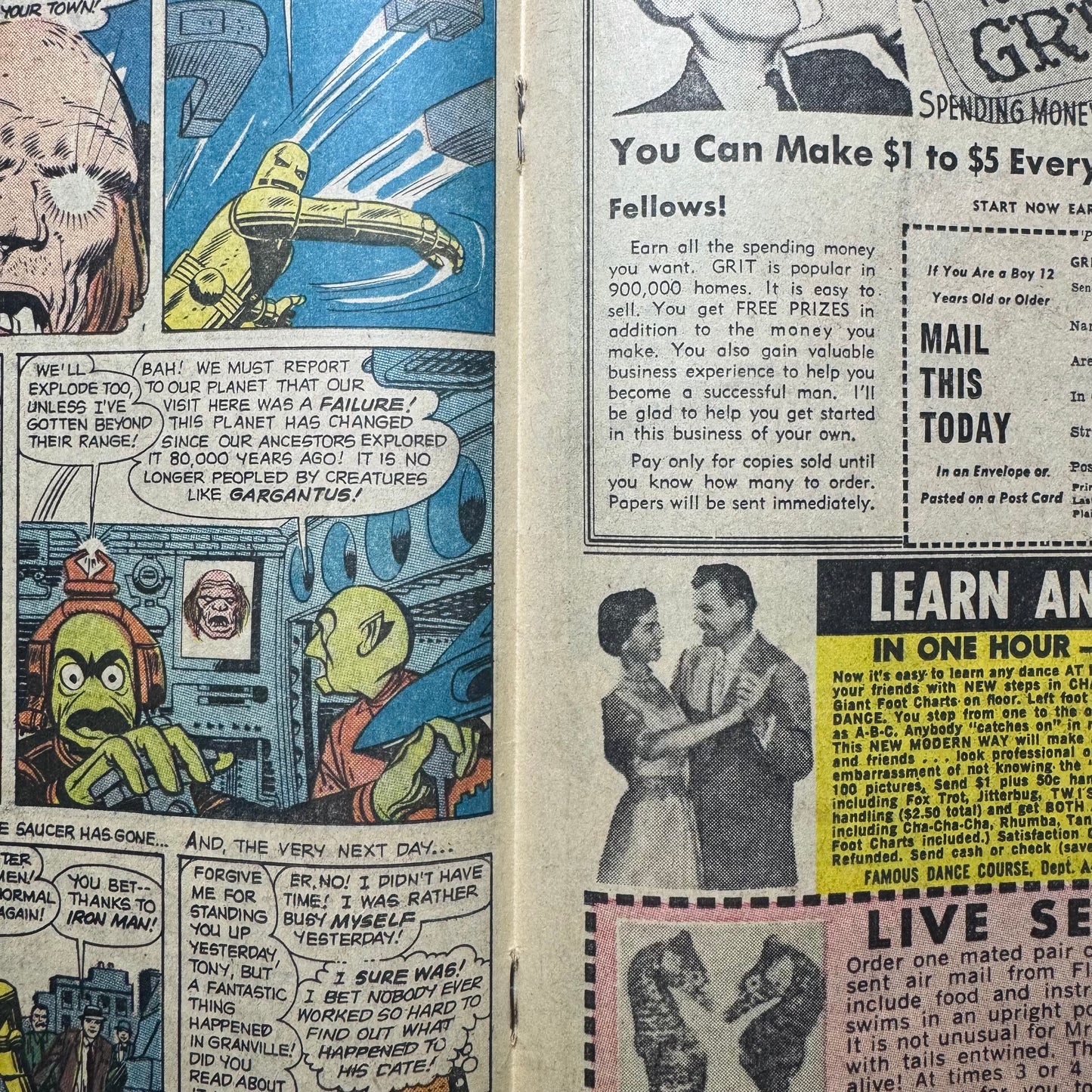 Tales Of Suspense 40 - 2nd Appearance Of Iron Man - Silver Age Marvel Comics 1963