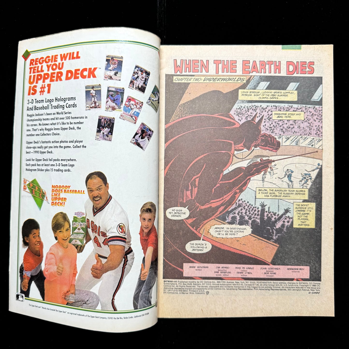 Batman 446 - Copper Age Dc Comics 1990