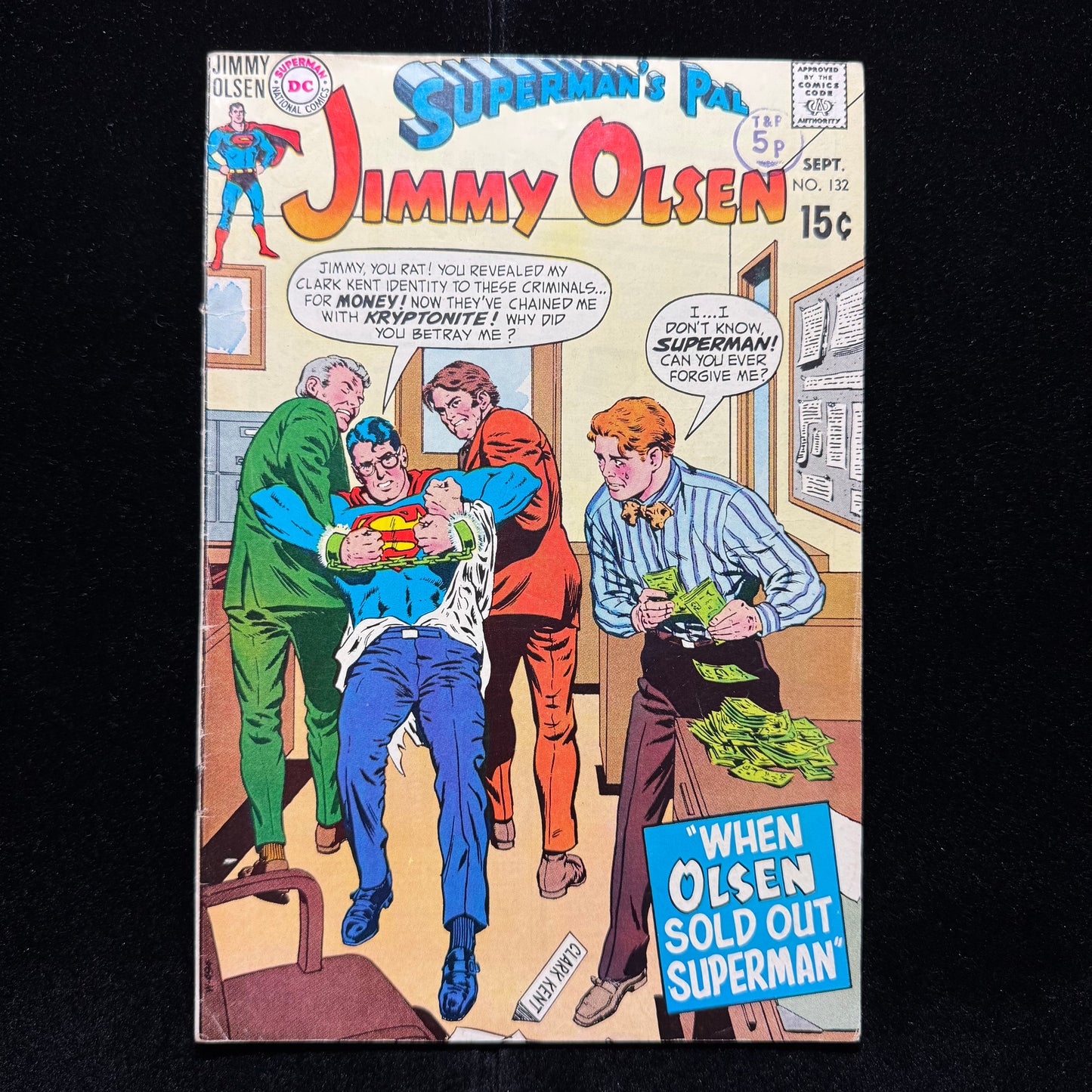 Superman’s Pal Jimmy Olsen 132 - Bronze Age Dc Comics 1970