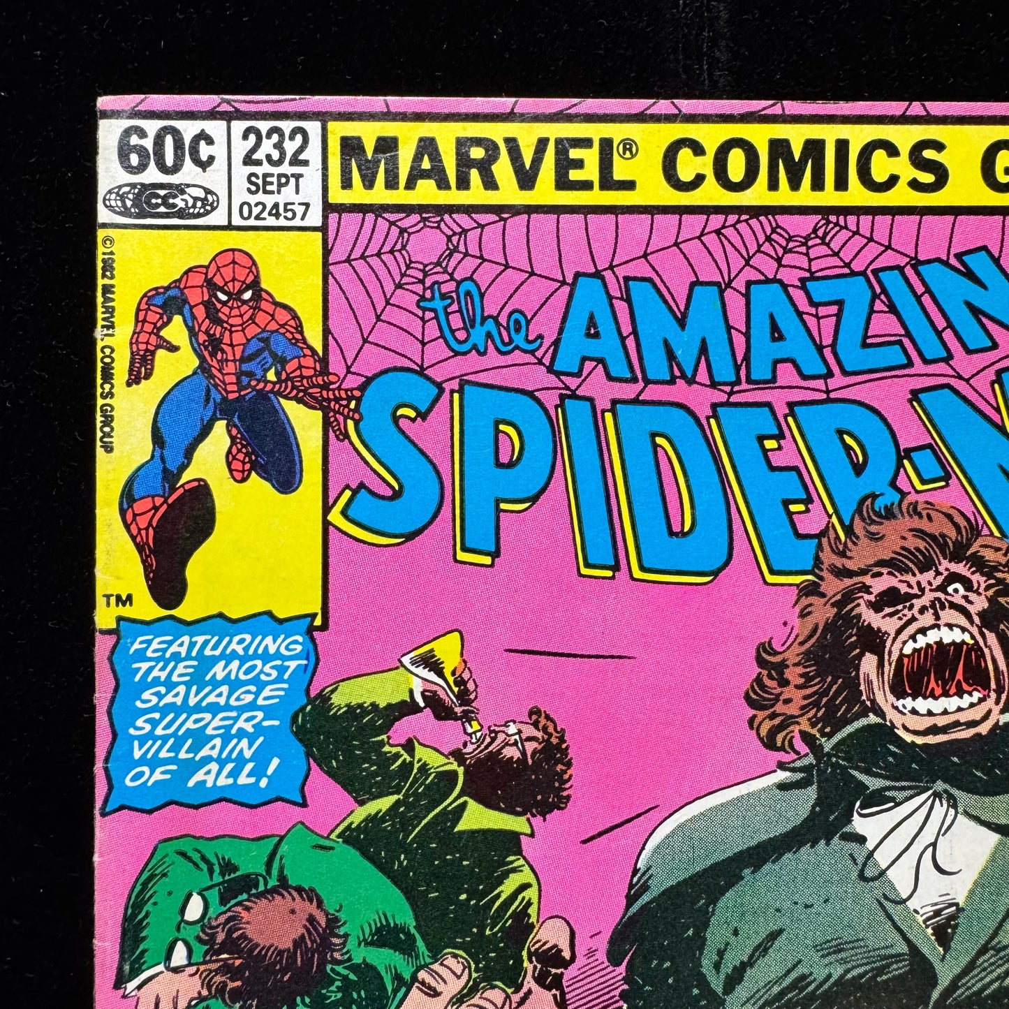 Amazing Spider-Man 232 - Newsstand Edition - Bronze Age Marvel Comics 1982