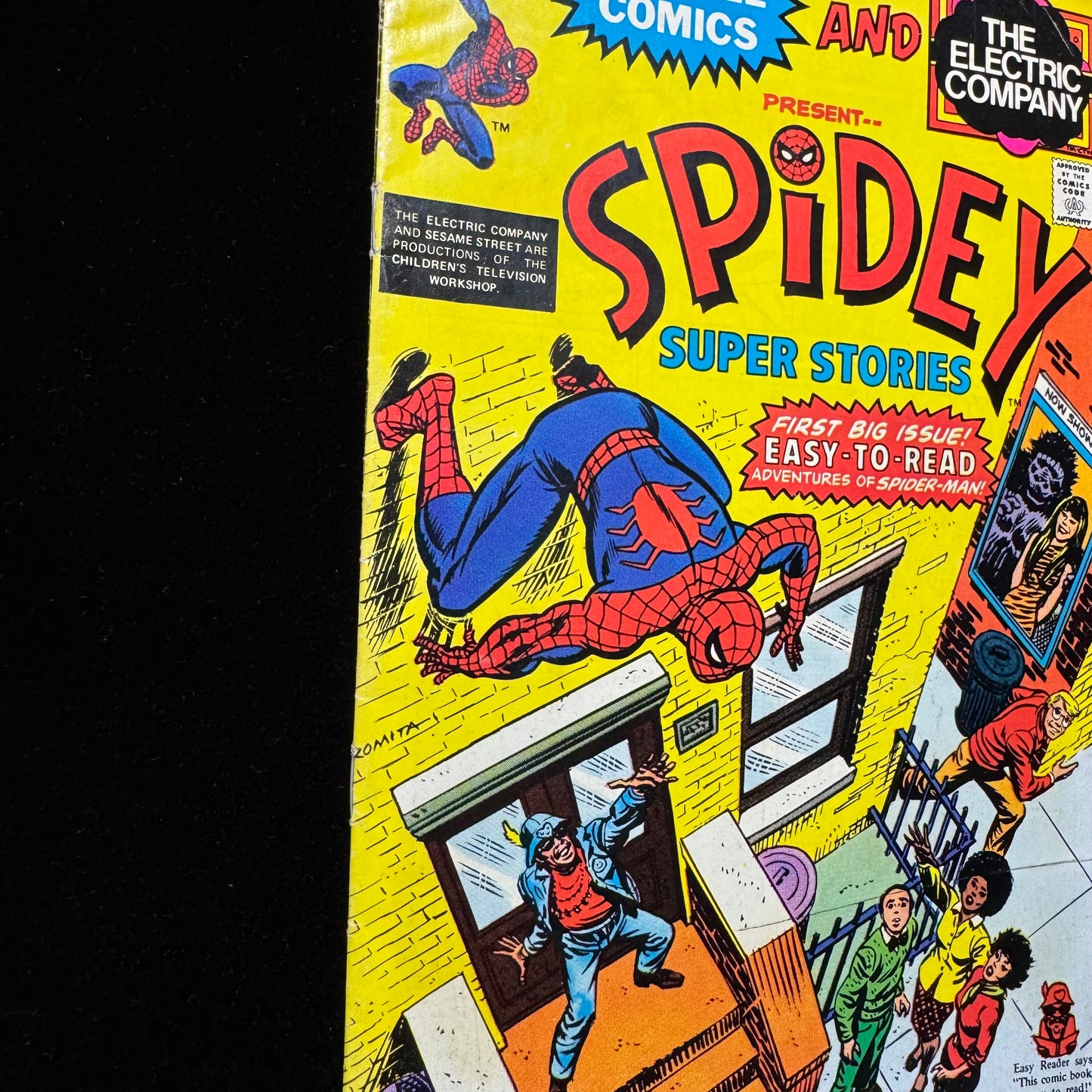 Spidey Super Stories 1 - Origin Of Spider-Man Retold - Bronze Age Marvel 1974