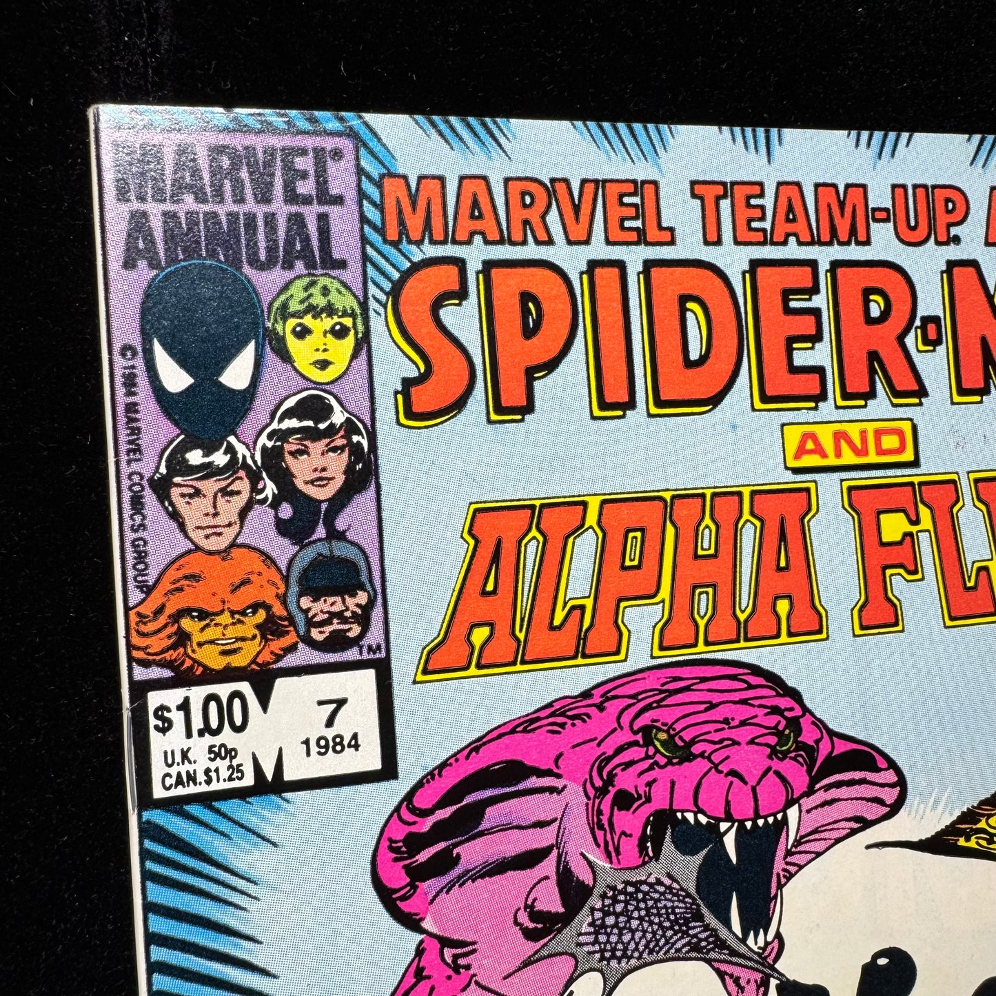 Marvel Team Up Annual 7 - Copper Age Marvel Comics 1984