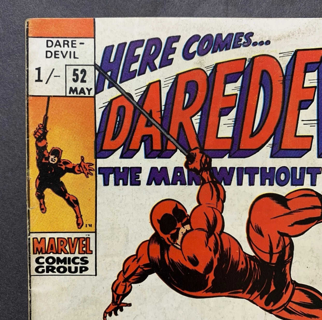 Daredevil 52/ Silver Age Marvel Comics 1969