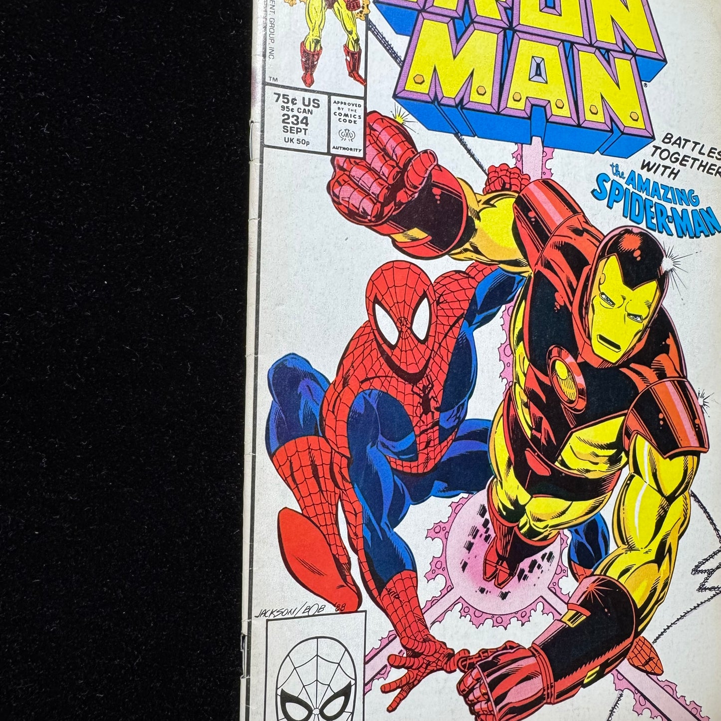 Iron Man 234 - Copper Age Marvel Comics 1988