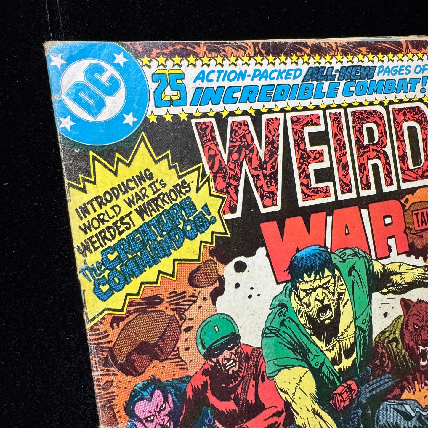 Weird War Tales 93 - 1st App Of Creature Commandos - Bronze Age Dc Comics 1980