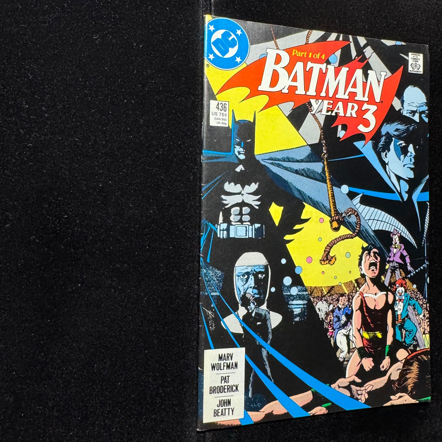 Batman 436 - 1st Appearance Of Tim Drake - Copper Age Dc Comics 1989