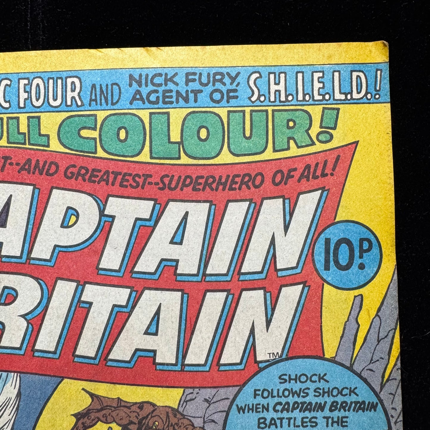 Captain Britain 9 - 2nd App Of Betsy Braddock - Bronze Age Marvel Comics 1976