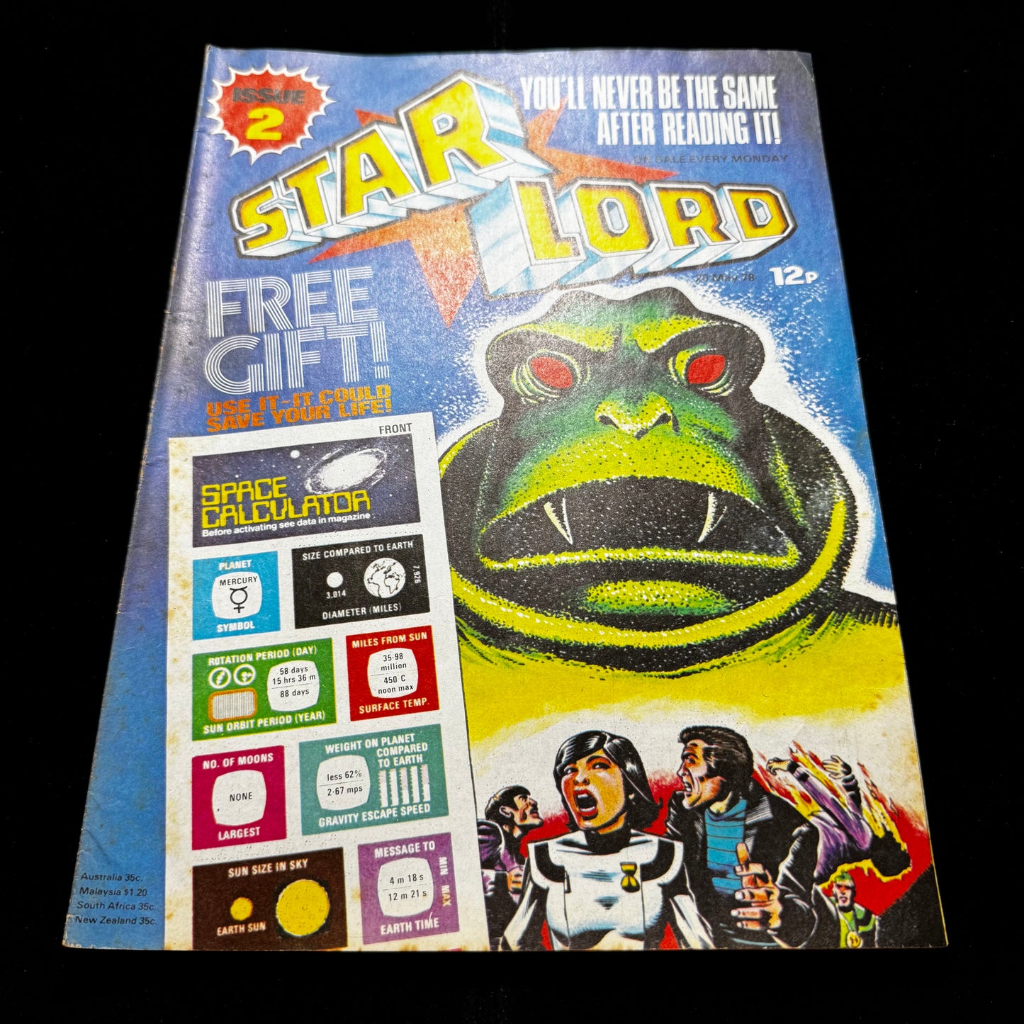 Star Lord 2 - No Free Gift - Bronze Age IPC Magazines Comics 1978