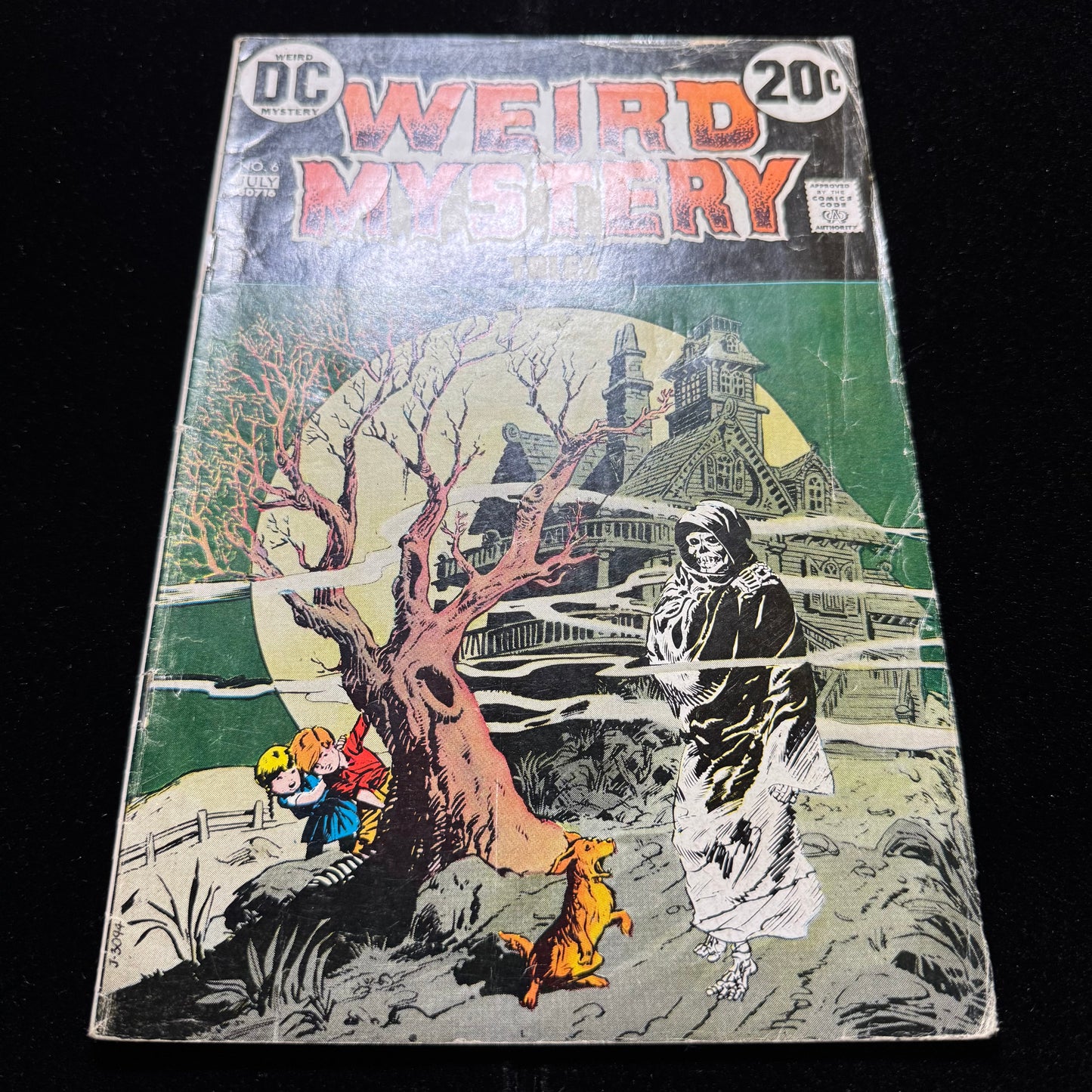 Weird Mystery Tales 6 - Mark Jewelers Insert - Horror/ Bronze Age Dc Comics 1973
