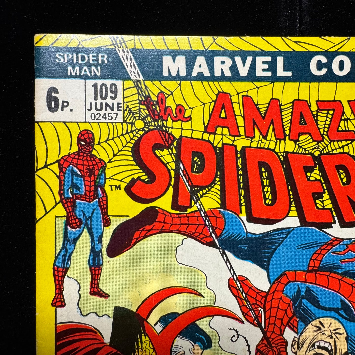 Amazing Spider-Man 109 - Bronze Age Marvel Comics 1972