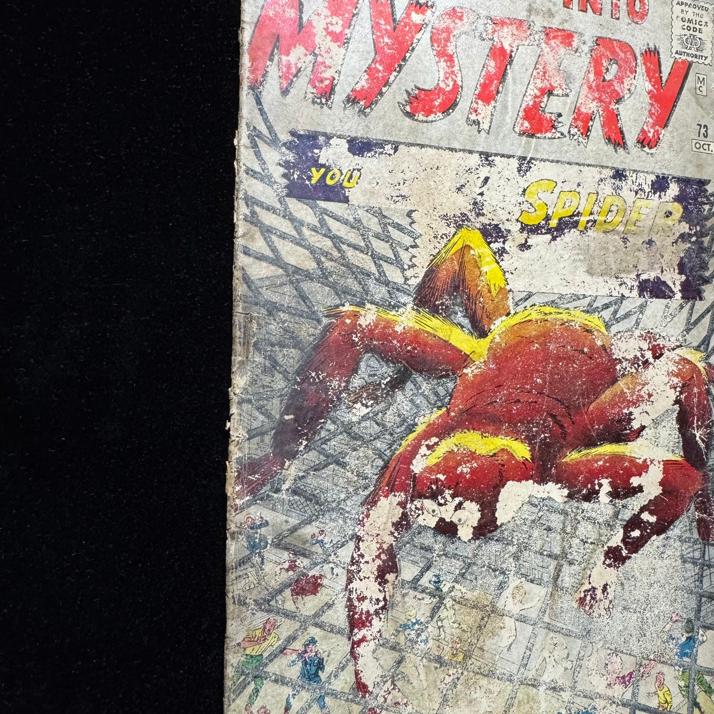 Journey Into Mystery 73 - Prototype Of Spider-Man - Silver Age Marvel Comics 1961