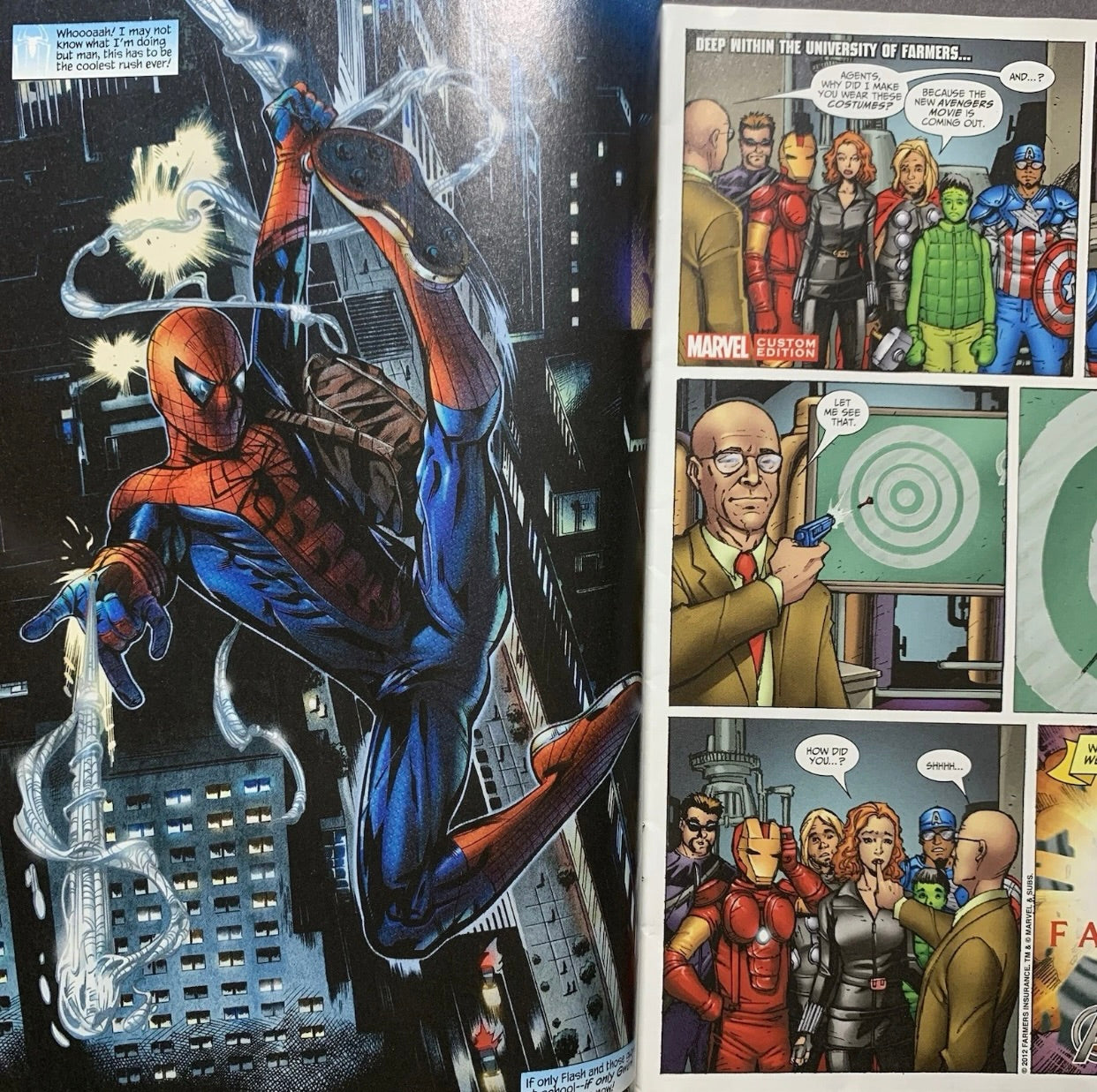 Amazing Spider-Man The Movie 1 & 2/ Complete Set/ Modern Age Marvel Comics 2012