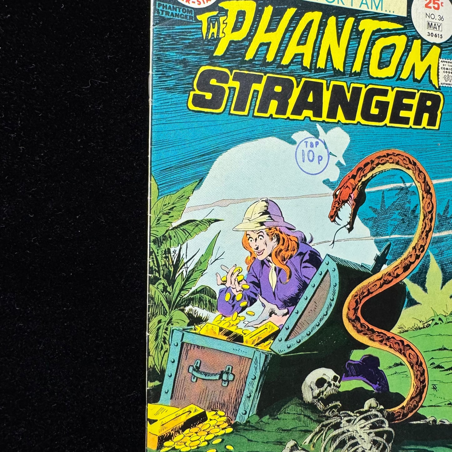 Phantom Stranger 36 - Bronze Age Dc Horror Comics 1975