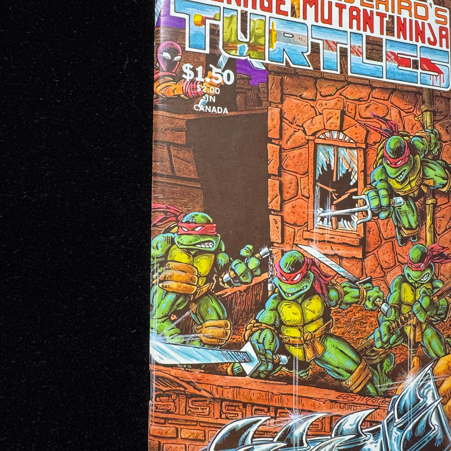 Teenage Mutant Ninja Turtles 1 - 4th Printing - Copper Age Mirage Comics 1985