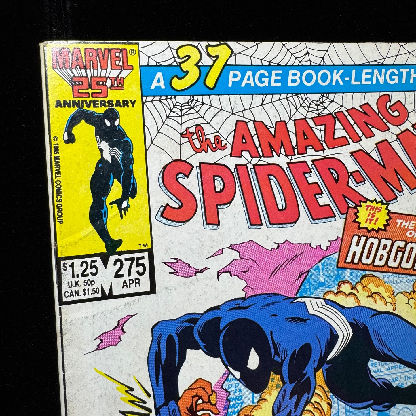 Amazing Spider-Man 275 - Origin Of Spider-Man Retold - Copper Age Marvel 1986