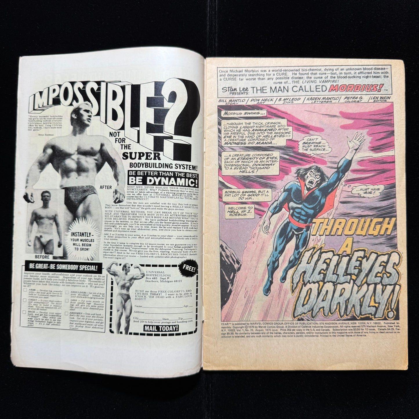 Adventure Into Fear 29 - Bronze Age Marvel Comics 1975
