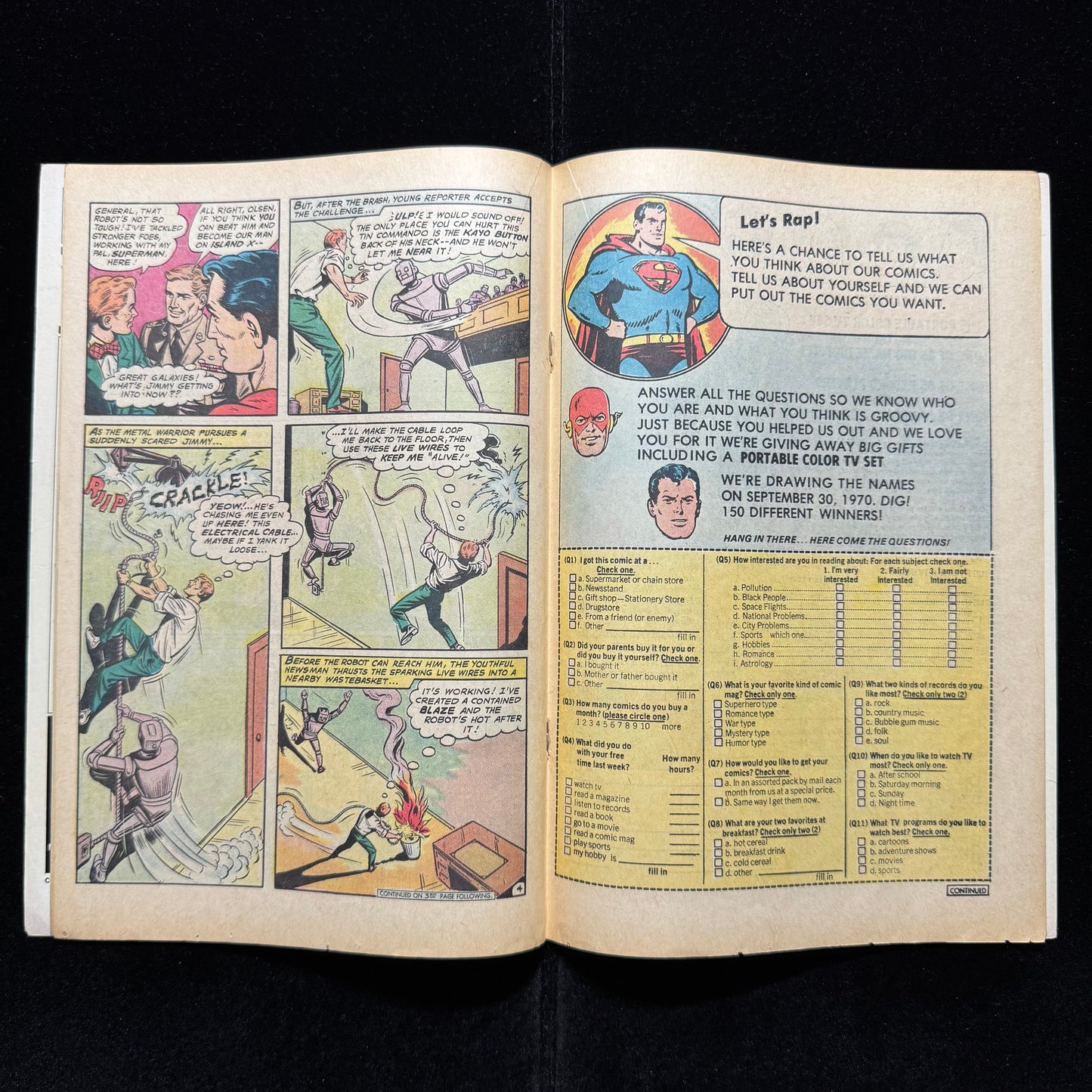 Superman’s Pal Jimmy Olsen 132 - Bronze Age Dc Comics 1970