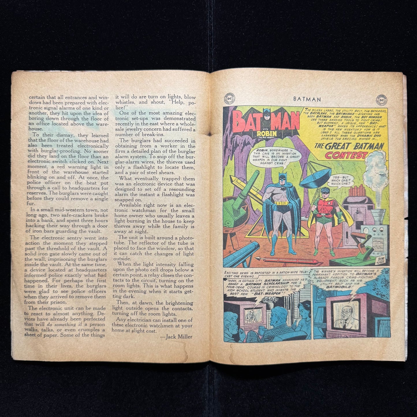 Batman 100 - 100 Issue Milestone - Silver Age Dc Comics 1956